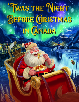 Board book 'Twas the Night Before Christmas in Canada Book