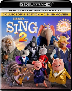 4K Ultra HD Sing 2 Book