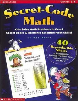 Paperback Secret-Code Math Book