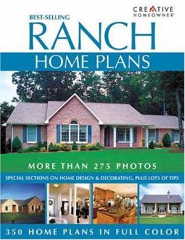 Paperback Best-Selling Ranch Home Plans Book