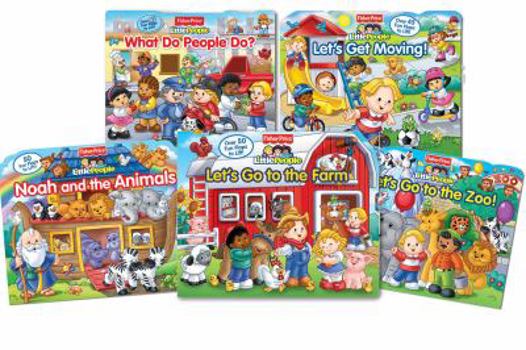 Board book Fisher-Price Little People Lift the Flap Library 2 Book