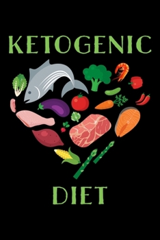 Paperback Ketogenic Diet Heart: 6x9 120 pages lined - Your personal Diary Book