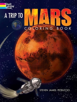 Paperback A Trip to Mars Coloring Book