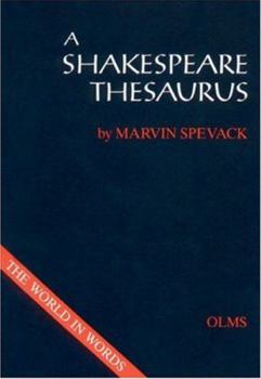Paperback A Shakespeare Thesaurus Book