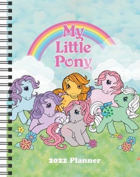 Calendar My Little Pony Retro 2022 Monthly/Weekly Planner Calendar Book