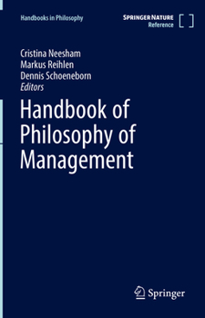 Hardcover Handbook of Philosophy of Management Book