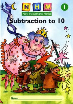 Misc. New Heinemann Maths Yr1, Subtraction to 10 Activity Book (8 Pack) Book