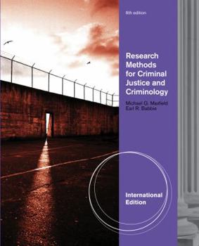 Paperback Research Methods for Criminal Justice and Criminology Book