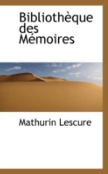 Paperback Bibliotheque Des Memoires Book