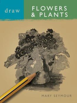 Paperback Draw Flowers & Plants Book