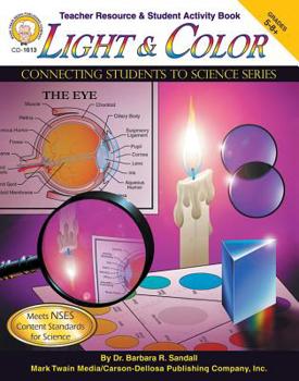 Paperback Light and Color, Grades 5 - 12 Book