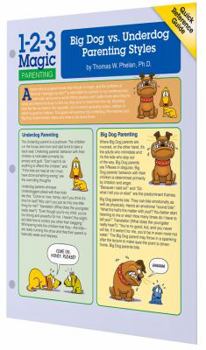 Paperback Big Dog vs. Underdog Parenting Styles Book