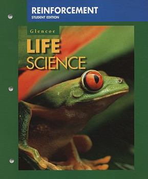 Paperback Glencoe Life Science: Reinforcement Book