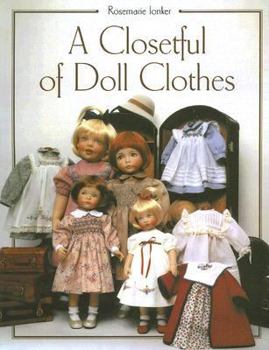 Paperback A Closetful Of Doll Clothes Book