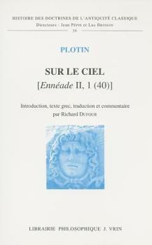 Paperback Sur le Ciel [Enneade II, 1, (40)] [French] Book