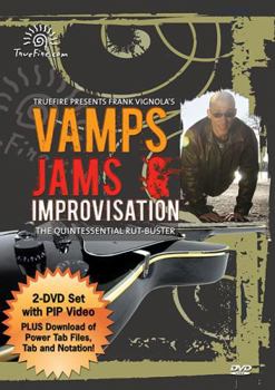DVD Vamps, Jams & Improvisation: The Quintessential Rut-Buster 2-DVD Set Book