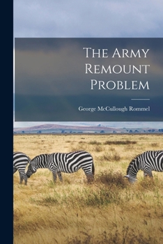 Paperback The Army Remount Problem Book