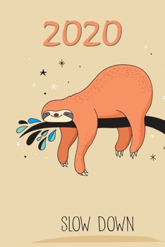 2020 Slow Down: Your personal organizer 2020 with cool pages of life | personal organizer 2020 | weekly and monthly calendar for 2020 in handy pocket size 6x9" with great sloth motif