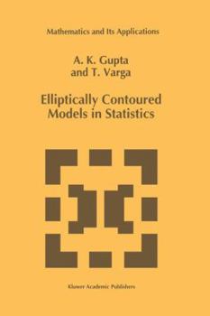 Paperback Elliptically Contoured Models in Statistics Book