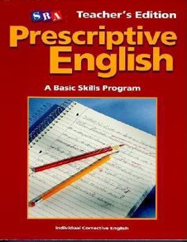 Paperback Prescriptive English - Teacher Edition Book D Book