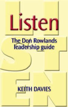 Hardcover Listen: The Don Rowlands Leadership Guide Book
