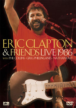 DVD Eric Clapton & Friends Live 1986 Book
