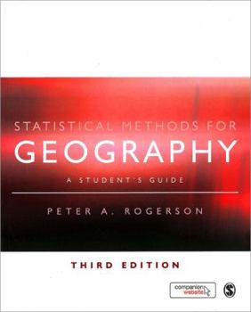 Paperback Statistical Methods for Geography: A Student&#8242;s Guide Book