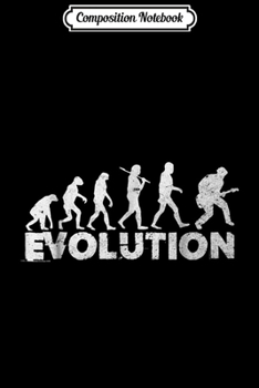 Composition Notebook: Guitar Evolution Funny Music Comedy  Journal/Notebook Blank Lined Ruled 6x9 100 Pages