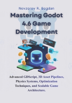 Paperback Mastering Godot 4.6 Game Development: Advanced GDScript, 3D Asset Pipelines, Physics Systems, Optimization Techniques, and Scalable Game Architecture. Book