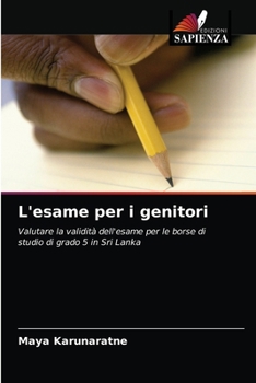 Paperback L'esame per i genitori [Italian] Book