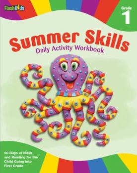 Paperback Summer Skills Daily Activity Workbook, Grade 1 Book