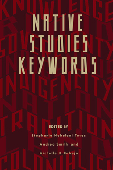 Paperback Native Studies Keywords Book