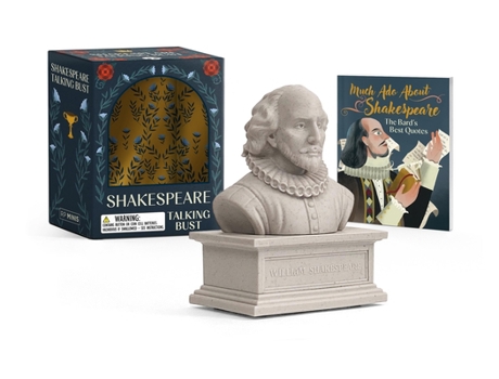 Paperback Shakespeare Talking Bust [With Battery] Book