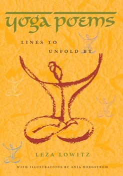 Paperback Yoga Poems: Lines to Unfold by Book
