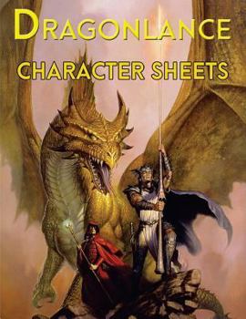 Paperback Character Sheets: Dragonlance Book