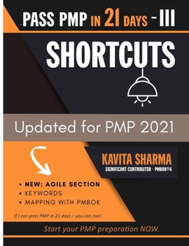 Paperback Pass PMP in 21 Days - Shortcuts Book