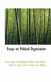 Paperback Essays on Political Organization Book