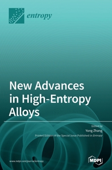 Hardcover New Advances in High-Entropy Alloys Book