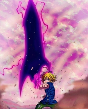 Notebook: Anime Seven Deadly Sins Soft Glossy Cover College Ruled Lined Pages Book 7.5 x 9.25 Inches 110 Pages