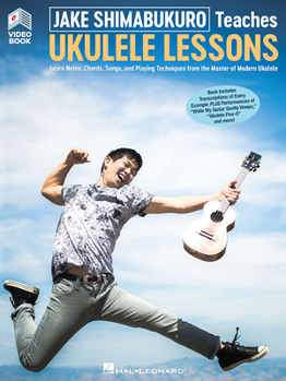 Paperback Jake Shimabukuro Teaches Ukulele Lessons Book/Online Media Book