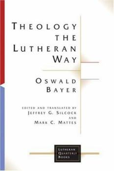 Paperback Theology the Lutheran Way Book