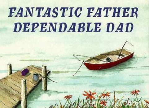 Paperback Fantastic Father, Dependable Dad Book