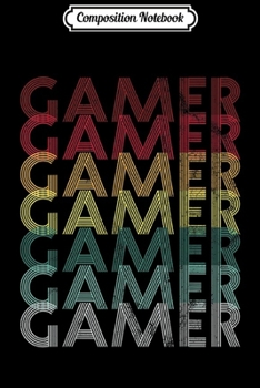 Paperback Composition Notebook: Gamer Heartbeat Video Game Lover Gift Journal/Notebook Blank Lined Ruled 6x9 100 Pages Book