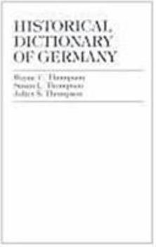 Hardcover Historical Dictionary of Germany Book