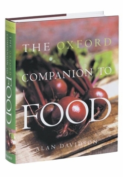 Hardcover The Oxford Companion to Food Book