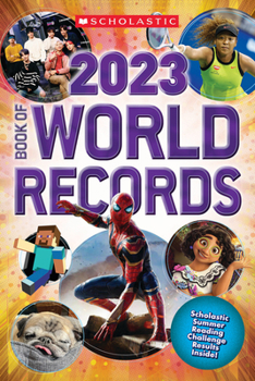 Paperback Scholastic Book of World Records 2023 Book
