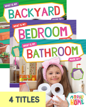 Library Binding Materials at Home (Set of 4) Book