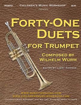 Paperback Forty-One Duets for Trumpet: by Wilhelm Wurm Book