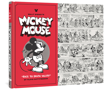 Hardcover Walt Disney's Mickey Mouse Race to Death Valley: Volume 1 Book