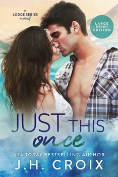 Paperback Just This Once [Large Print] Book